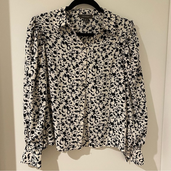 Primark Floral Blouse with Balloon Sleeves - Picture 2 of 4
